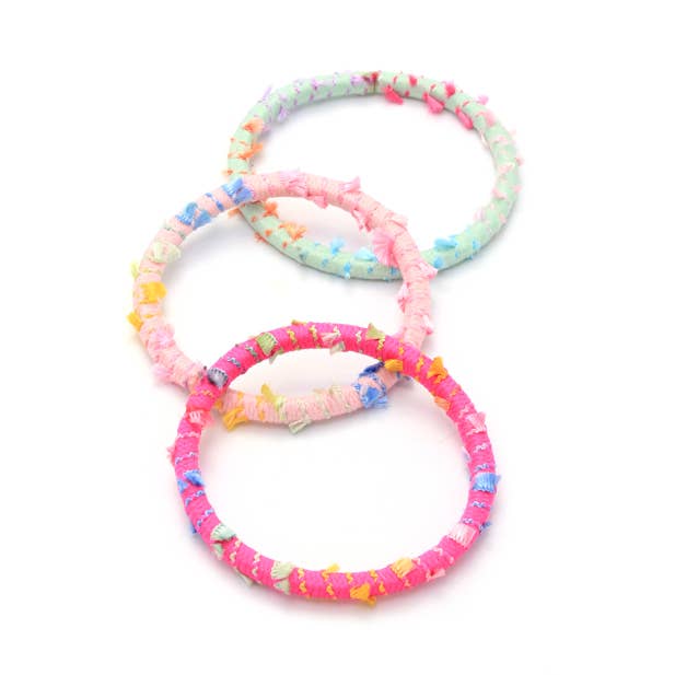 Elastics Assorted - Card Of 6