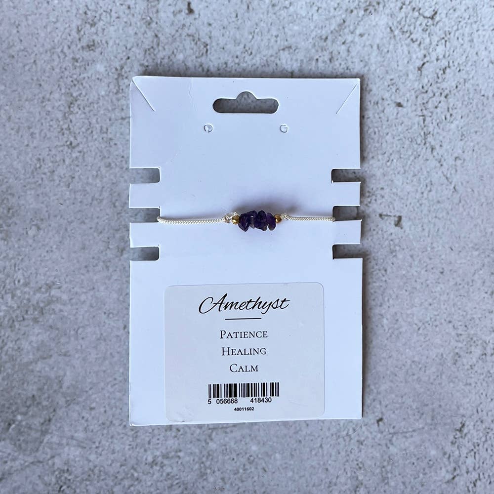 Gemchips Wristle: Clear Quartz