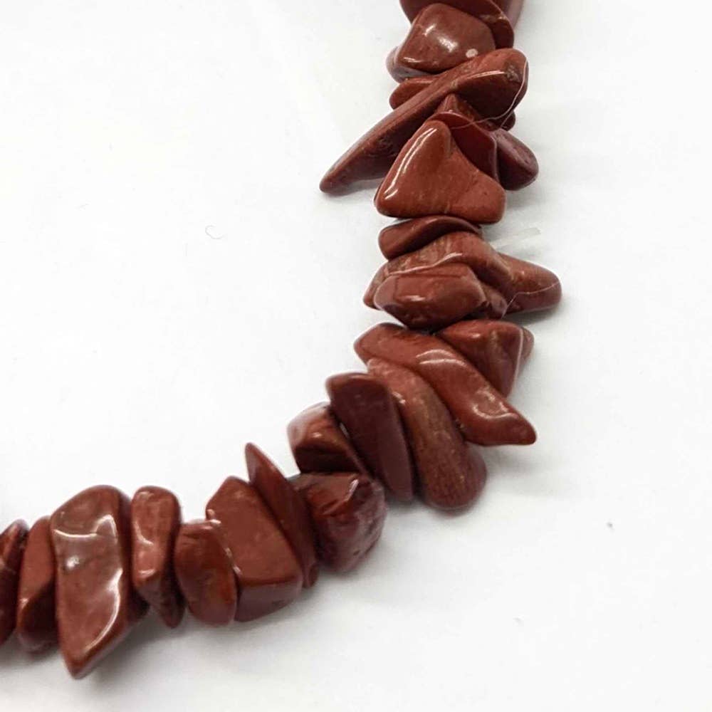 Assorted Gemstone Chip Stretch Bracelet