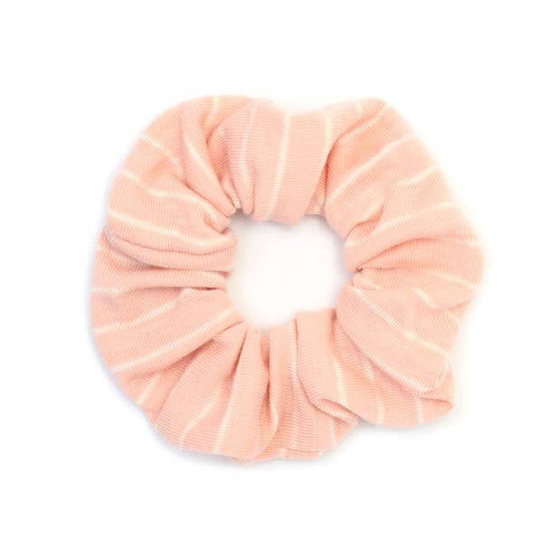 Regular - 100% Cotton Striped Scrunchie