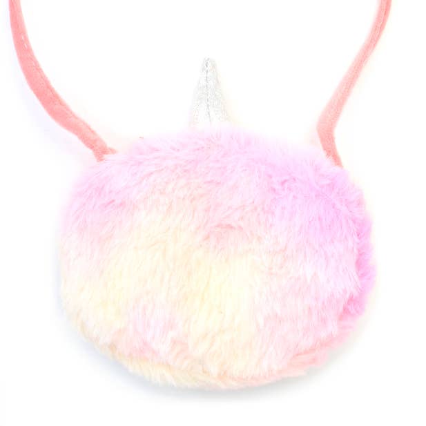 Assorted style fluffy shoulder bag.