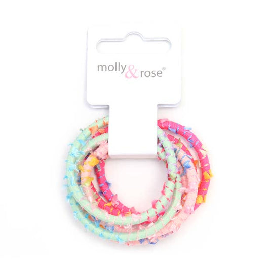 Elastics Assorted - Card Of 6