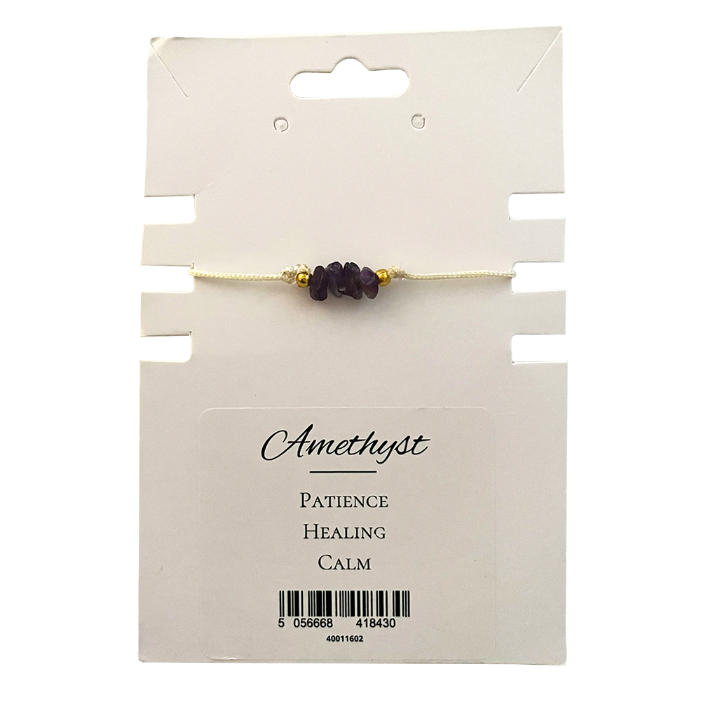 Gemchips Wristle: Clear Quartz